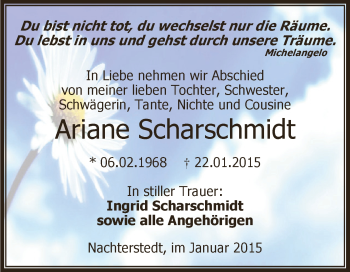 Traueranzeige von Helga Kratzer von Mitteldeutsche Zeitung Mansfelder Land