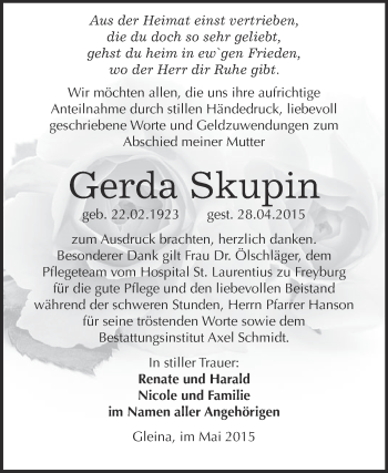 Traueranzeige von Robert Karl Max Henning von Mitteldeutsche Zeitung Köthen