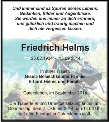 Traueranzeige von Irene Hohmuth von Mitteldeutsche Zeitung Halle/Saalkreis