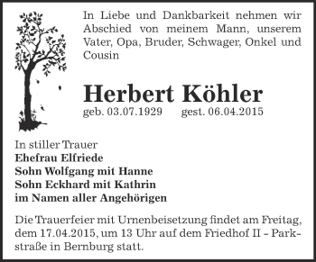 Traueranzeige von Gerhard Mösch von Mitteldeutsche Zeitung