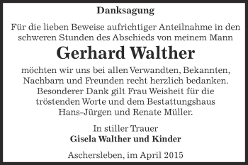 Traueranzeige von Marga Melcher von Mitteldeutsche Zeitung Dessau-Roßlau