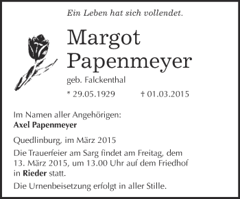 Traueranzeige von Antje El-Hajj Moussa von Mitteldeutsche Zeitung Halle/Saalkreis