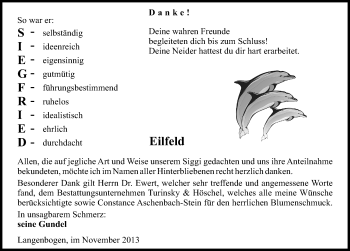 Traueranzeige von Siegfried  von Mitteldeutsche Zeitung Halle/Saalkreis