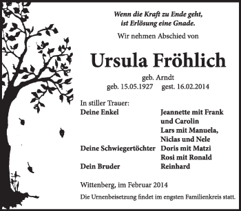 Traueranzeige von Waltraud Kunze von Mitteldeutsche Zeitung Mansfelder Land