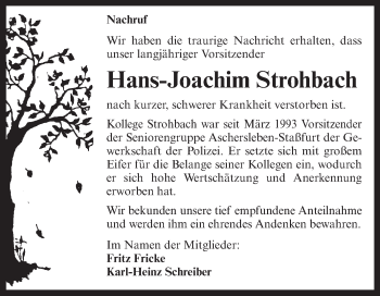 Traueranzeige von Bettina Bradler von Mitteldeutsche Zeitung Halle/Saalkreis