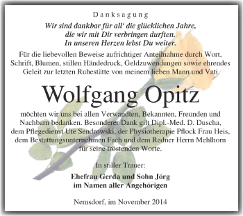 Traueranzeige von Käthe Brösicke von Mitteldeutsche Zeitung Köthen