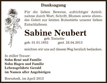 Traueranzeige von Manfred Tennert von Mitteldeutsche Zeitung Köthen