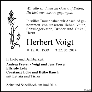 Traueranzeige von Dieter Graf von Mitteldeutsche Zeitung Sangerhausen