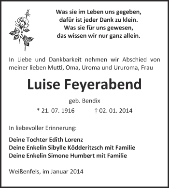 Traueranzeige von Ursula Kranich von Mitteldeutsche Zeitung Aschersleben