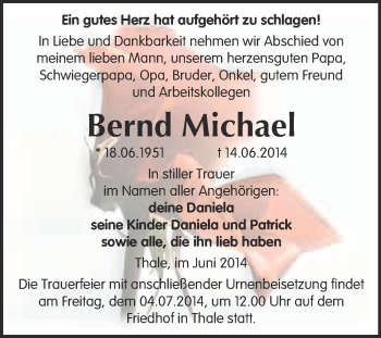 Traueranzeige von Manfred Peters von Mitteldeutsche Zeitung Weißenfels