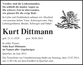 Traueranzeige von Peter Graber von Mitteldeutsche Zeitung Halle/Saalkreis