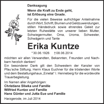 Traueranzeige von Ludwig Domagalski von Mitteldeutsche Zeitung Mansfelder Land