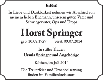 Traueranzeige von Magdalena Zanke von Mitteldeutsche Zeitung Mansfelder Land