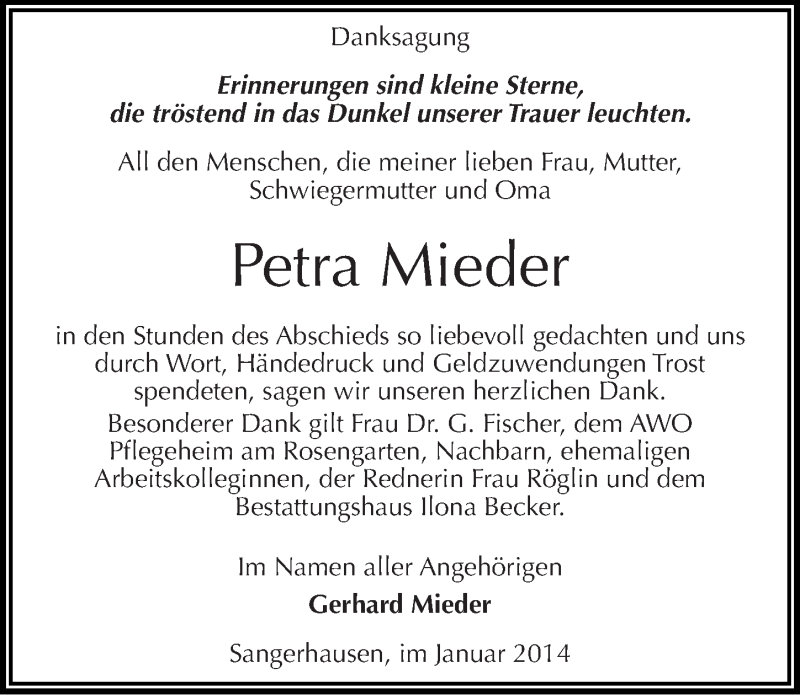 Mieder oma