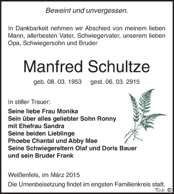 Traueranzeige von Helga Stark von Mitteldeutsche Zeitung Mansfelder Land