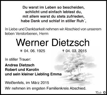 Traueranzeige von Helga Köstler von Mitteldeutsche Zeitung Köthen