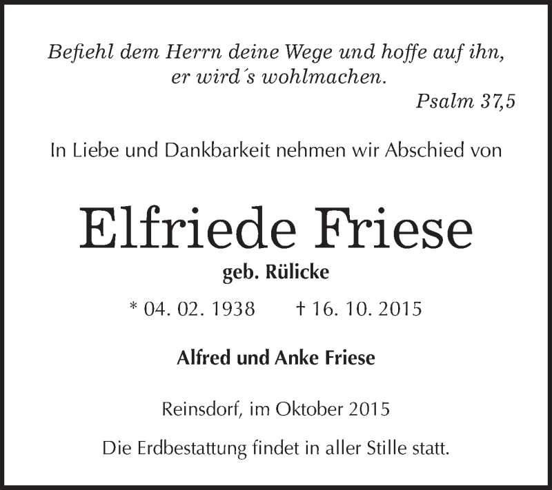  Traueranzeige für Karl-Heinz Hoffmann vom 02.11.2013 aus Mitteldeutsche Zeitung Weißenfels