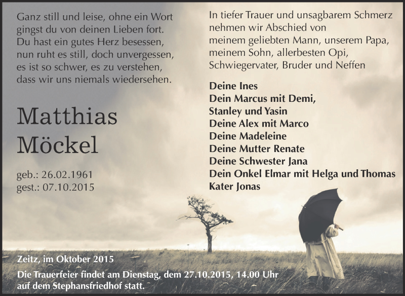  Traueranzeige für Werner Rolf Zwarg vom 09.09.2015 aus Mitteldeutsche Zeitung Dessau-Roßlau