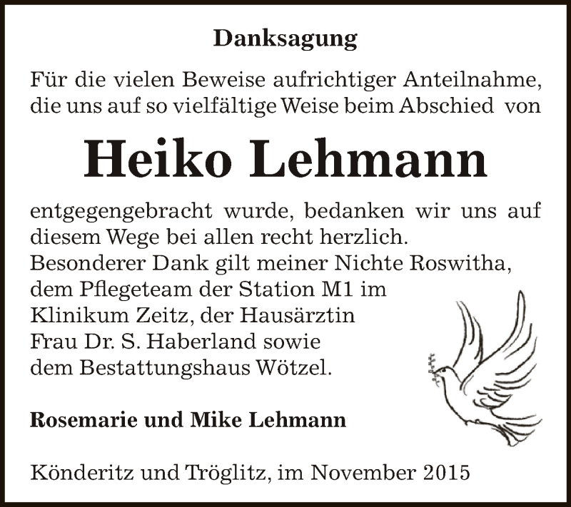  Traueranzeige für Günter Biechele vom 02.11.2013 aus Mitteldeutsche Zeitung Merseburg/Querfurt