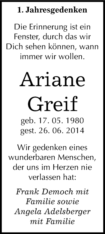 Traueranzeige von Angela Adelsberger von Mitteldeutsche Zeitung Naumburg/Nebra