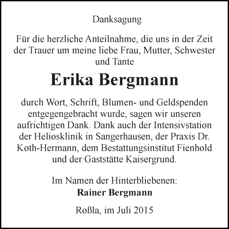  Traueranzeige für Erika Hoffmann vom 23.10.2013 aus Mitteldeutsche Zeitung Halle/Saalkreis
