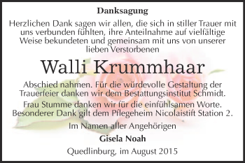 Traueranzeige von Lieselotte Sturm von Mitteldeutsche Zeitung Naumburg/Nebra