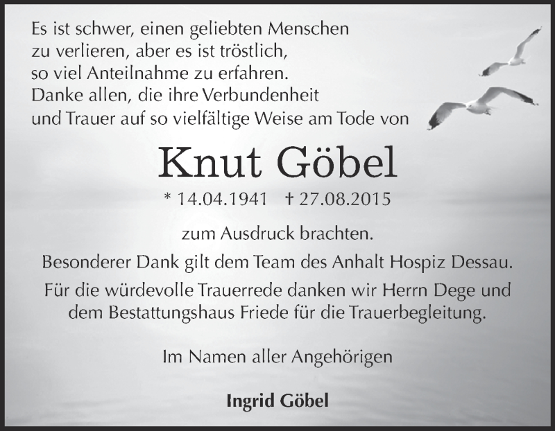  Traueranzeige für Edith Großstück vom 26.10.2013 aus Mitteldeutsche Zeitung Sangerhausen