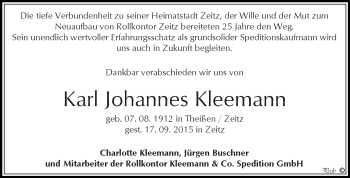 Traueranzeige von Brunhilde Oelze von Mitteldeutsche Zeitung