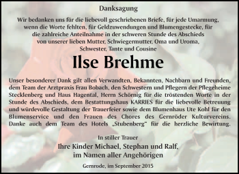 Traueranzeige von Steffen Türpe von Mitteldeutsche Zeitung Mansfelder Land