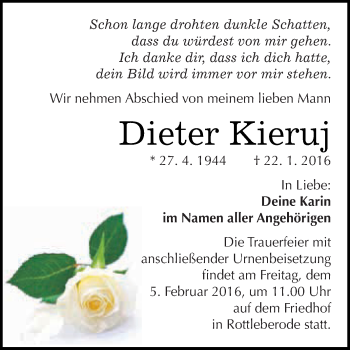 Traueranzeige von Ewald Reiprich von Mitteldeutsche Zeitung Wittenberg