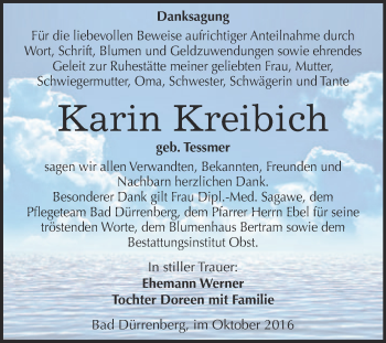 Traueranzeige von Rita Rädisch-Weise von Mitteldeutsche Zeitung Sangerhausen