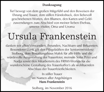 Traueranzeige von Gerhard Kolbe von Mitteldeutsche Zeitung Mansfelder Land