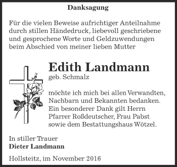 Traueranzeige von Rosemarie Schubert von Mitteldeutsche Zeitung Mansfelder Land