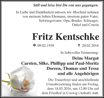 Traueranzeige von Christian Büker von Mitteldeutsche Zeitung