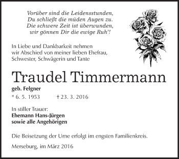 Traueranzeige von Jürgen Illiger von Mitteldeutsche Zeitung Quedlinburg