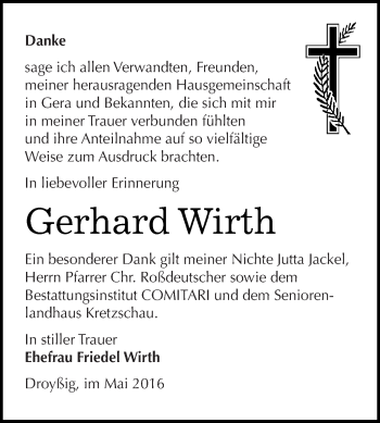 Traueranzeige von Günter Pleil von Mitteldeutsche Zeitung Köthen
