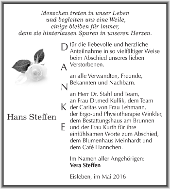 Traueranzeige von Franz Gurski von Mitteldeutsche Zeitung Quedlinburg