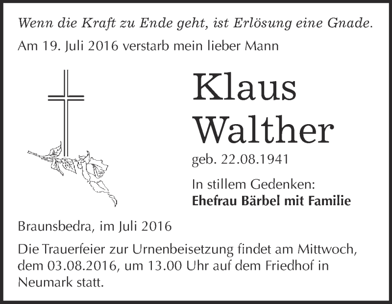  Traueranzeige für Reiner Holze vom 26.09.2015 aus Mitteldeutsche Zeitung Naumburg/Nebra