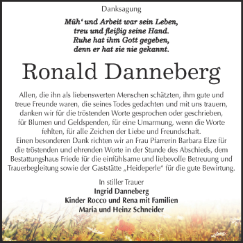 Traueranzeige von Helmut Hundt von Mitteldeutsche Zeitung Mansfelder Land