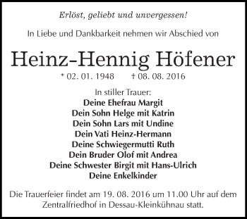 Traueranzeige von Günther Werner von Mitteldeutsche Zeitung Naumburg/Nebra