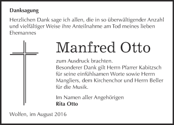 Traueranzeige von Helmut Hermann von Mitteldeutsche Zeitung Mansfelder Land