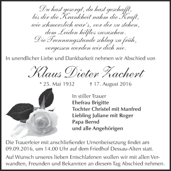 Traueranzeige von Rudolf Matschinko von Mitteldeutsche Zeitung Halle/Saalkreis