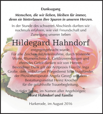 Traueranzeige von Hermann Brömme von Mitteldeutsche Zeitung Merseburg/Querfurt