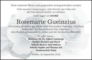 Traueranzeige von Marianne Brunner von Mitteldeutsche Zeitung Halle/Saalkreis