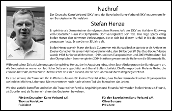 Traueranzeige von Stefan Henze von Mitteldeutsche Zeitung Halle/Saalkreis