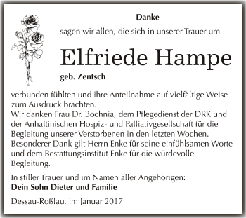 Traueranzeige von Ursel Brosch von Mitteldeutsche Zeitung Halle/Saalkreis