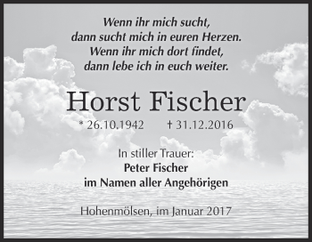 Traueranzeige von Loni Hilpert von Mitteldeutsche Zeitung Mansfelder Land