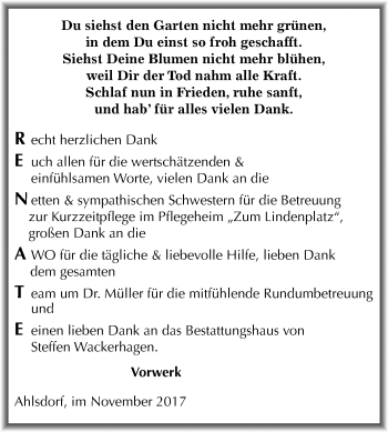 Traueranzeige von Renate  von Mitteldeutsche Zeitung