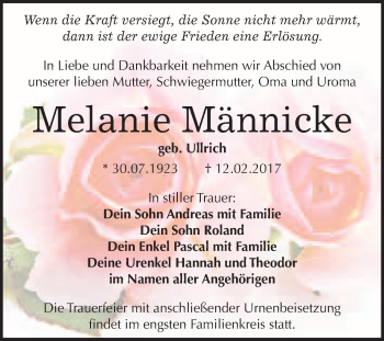 Traueranzeige von Eberhardt Stahl von Mitteldeutsche Zeitung Zeitz
