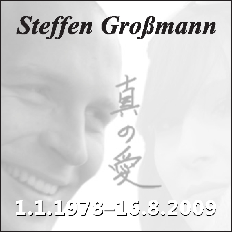 Traueranzeige für Steffen Großmann vom 16.08.2017 aus Super Sonntag Wittenberg